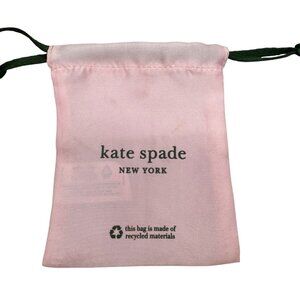 Kate Spade New York Pink Drawstring mini Pouch bag 3.5x4.5" READ